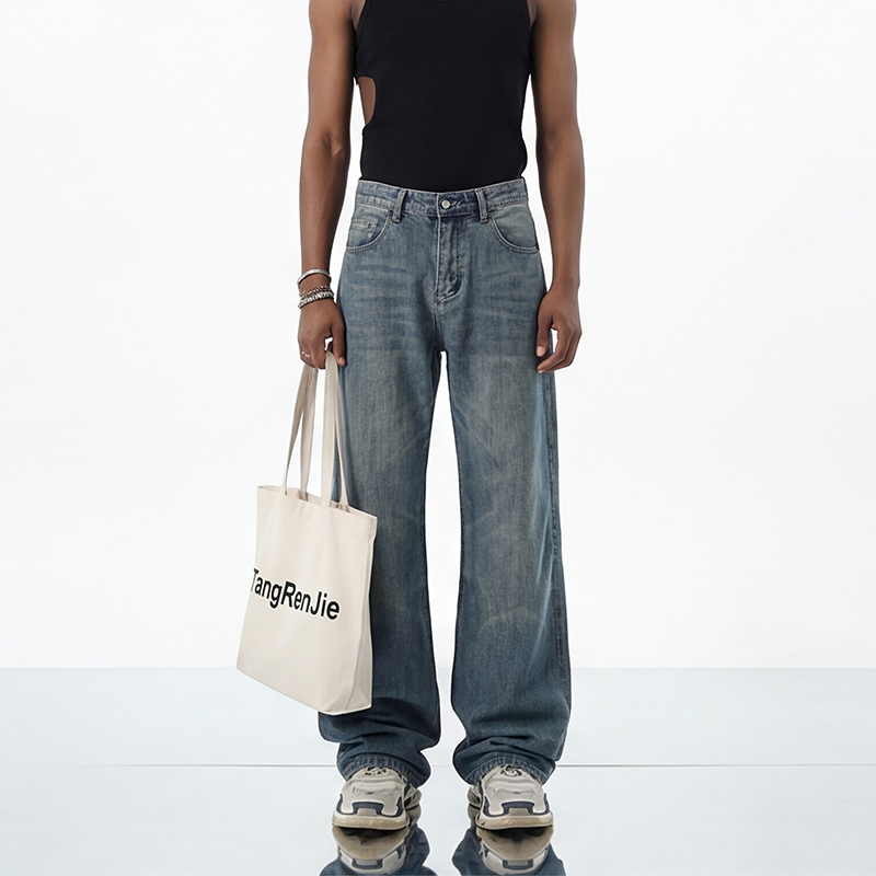 3031 faded straight jeans